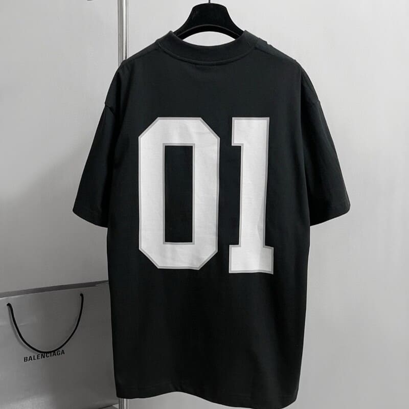 Playera Balenciaga Basketball Series Negro