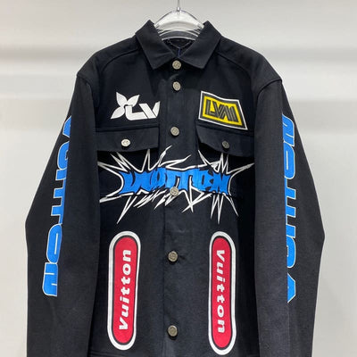 Chamarra Louis Vuitton Printed Denim