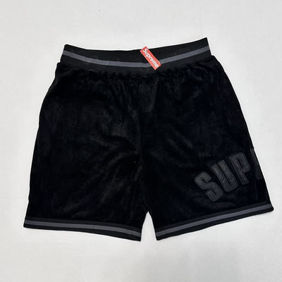Shorts Supreme Ultrasuede Negro