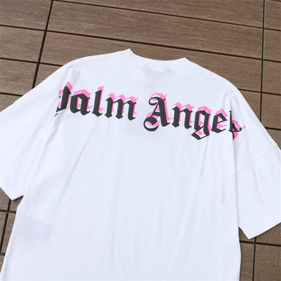 Playera Palm Angels Double Logo Oversized