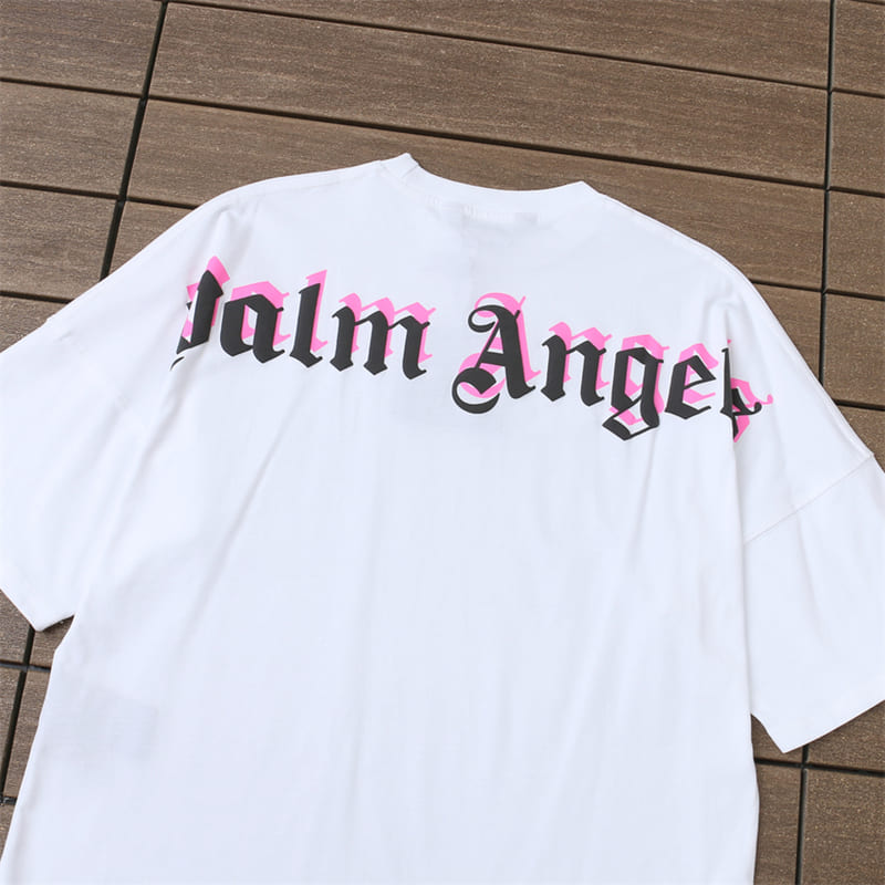 Playera Palm Angels Double Logo Oversized