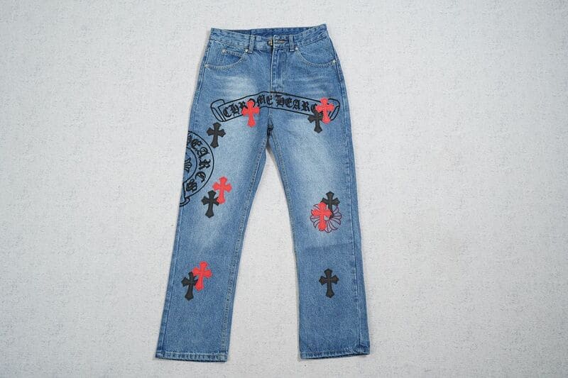 Pantalón Jeans Chrome Hearts