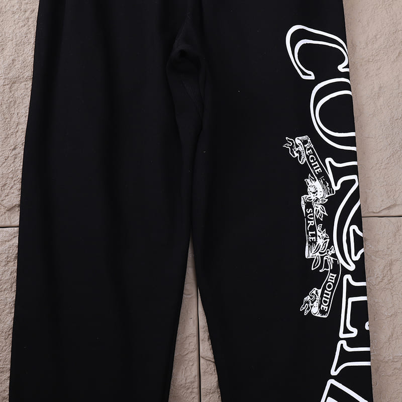 Conjunto Corteiz Superior Royale Negro/Blanco
