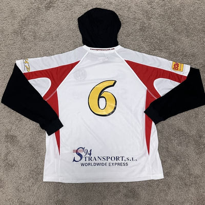 Conjunto Supreme Hooded Soccer Blanco