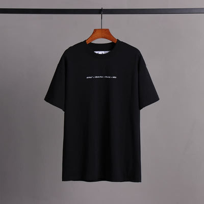 Playera Off-White Black Arrow Painted Cotton Jersey