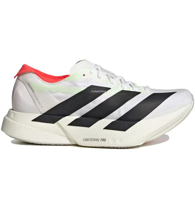 Tenis Adizero Adios Pro 4 White Black Red