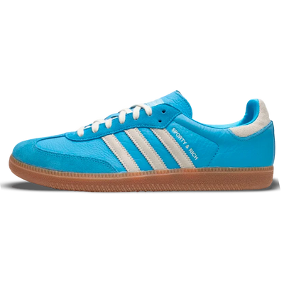 Samba OG x Sporty Rich Blue Rush–Azul Rey