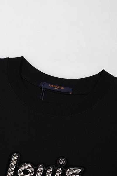 Playera Louis Vuitton Bead-Embroidered