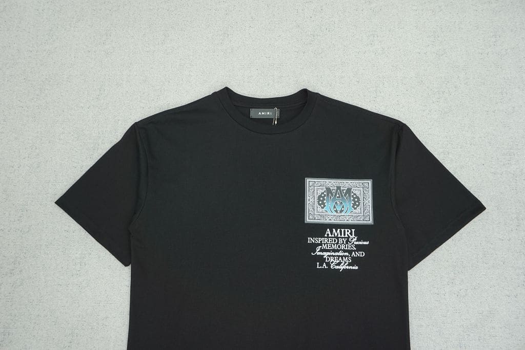 Playera Amiri Ma Bandana Black
