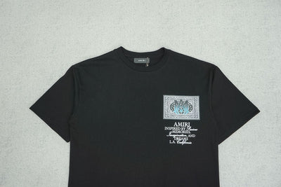 Playera Amiri Ma Bandana Black