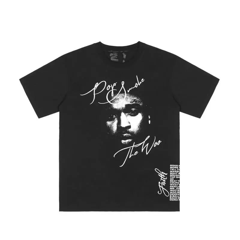 Playera Vlone x Pop Smoke "Faith"