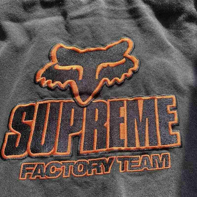 Chamarra Supreme x Fox Racing Hooded Work Black