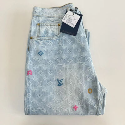 Pantalón Louis Vuitton by Tyler, the Creator Monogram Denim
