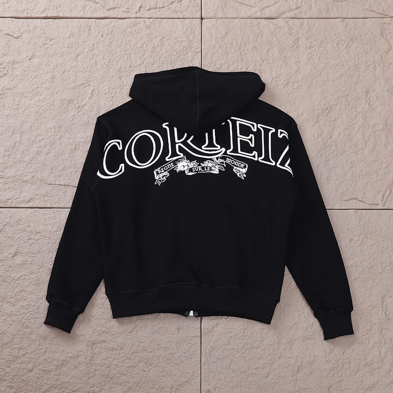 Conjunto Corteiz Superior Royale Negro/Blanco