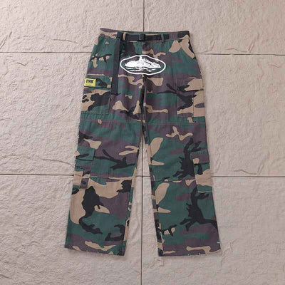 Pantalón Corteiz Cargo Camuflada