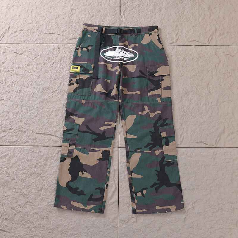 Pantalón Corteiz Cargo Camuflada