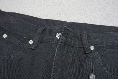 Pantalón Jeans Chrome Hearts Green & Leopard Cross