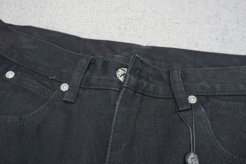 Pantalón Jeans Chrome Hearts Green & Leopard Cross