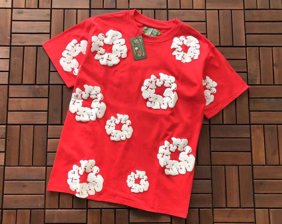 Playera Denim Tears Red