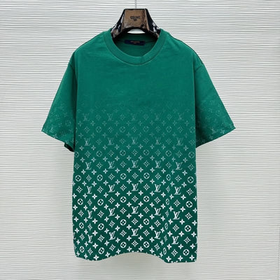 Playera Louis Vuitton LVSE Monogram Gradient Green