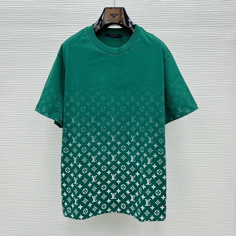 Playera Louis Vuitton LVSE Monogram Gradient Green