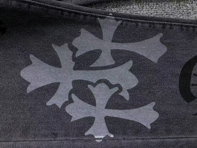 Pantalón Jeans Chrome Hearts Box Purple