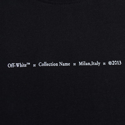 Playera Off-White Black Arrow Painted Cotton Jersey