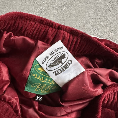 Conjunto Corteiz Veludo Rojo