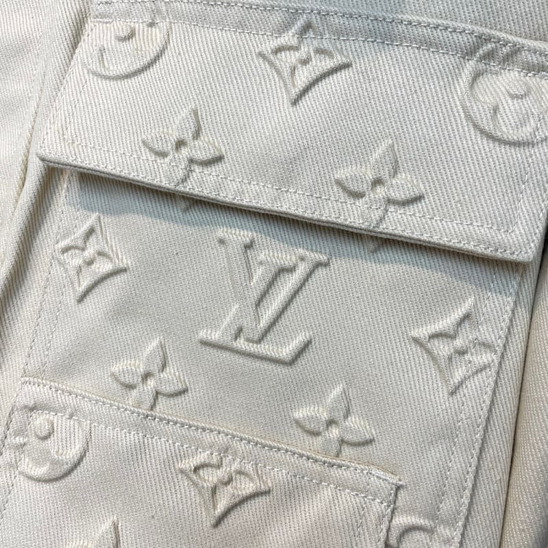 Chamarra Louis Vuitton Monogram Workwear Denim