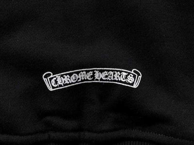 Moletom Chrome Hearts Hollywood Plus Cross Negro