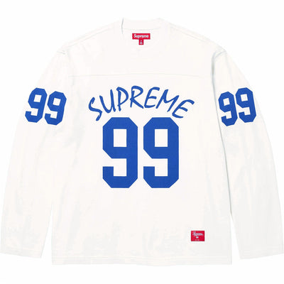 Camisa Supreme 99 L/S Football Blanca
