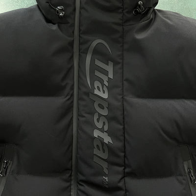 Chamarra Trapstar Hyperdrive Technical Puffer Black