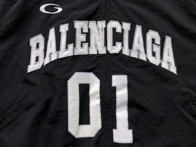 Chamarra Balenciaga Jersey Preta