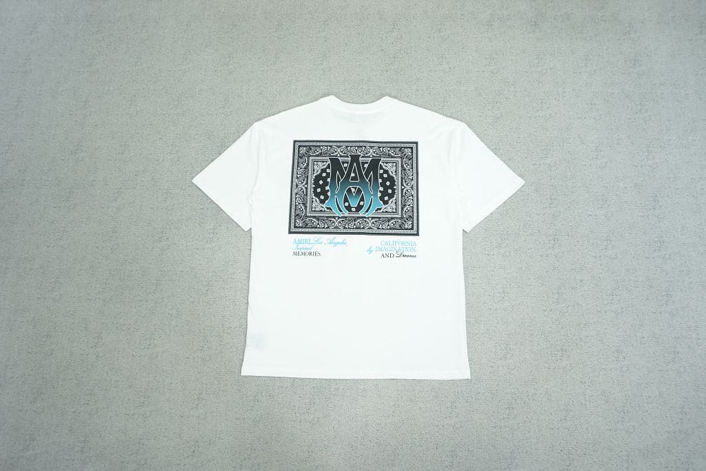 Playera Amiri Ma Bandana White