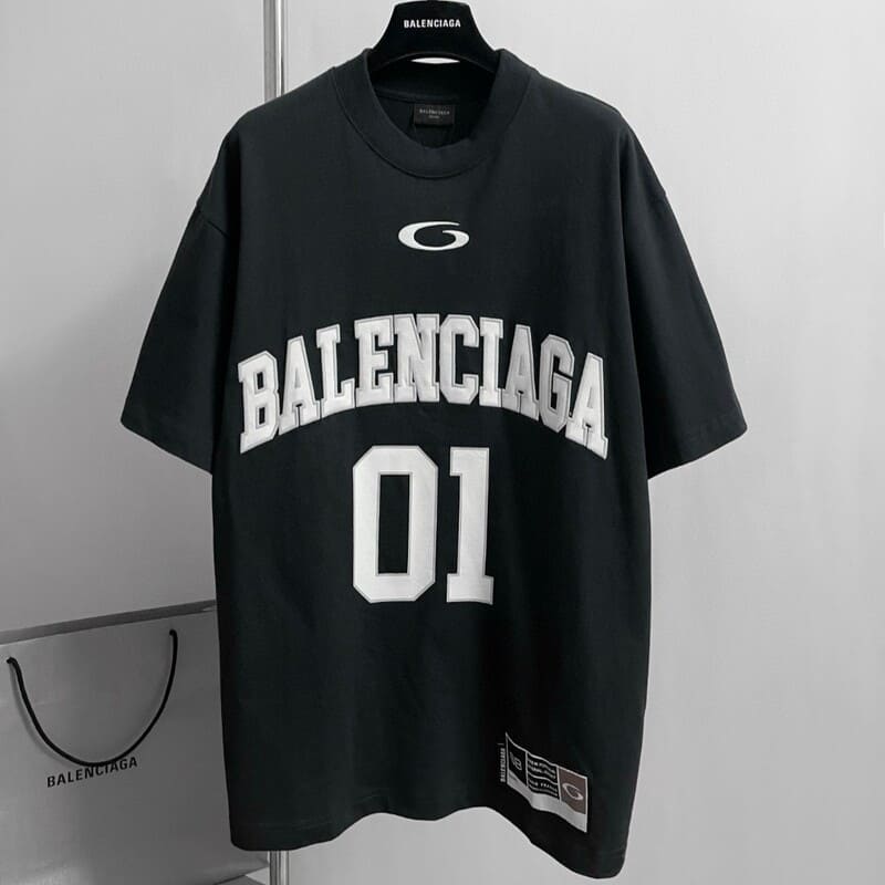Playera Balenciaga Basketball Series Negro