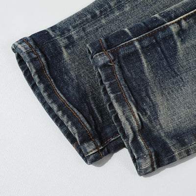 Pantalón Purple Red Cuts Jeans