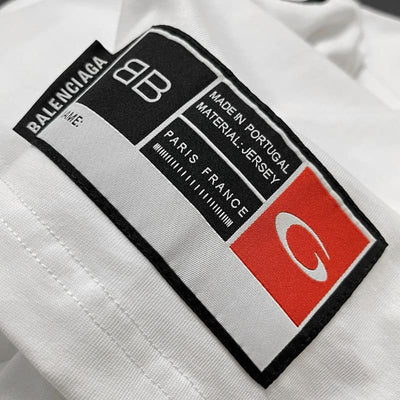 Playera Balenciaga Basketball Series Blanco
