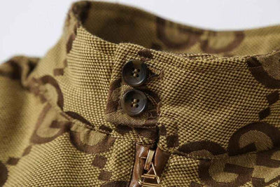 Chamarra Gucci Jumbo GG Canvas Beige