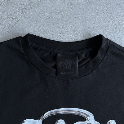 Playera Synaworld 'Syna Logo' Tee Black/Silver