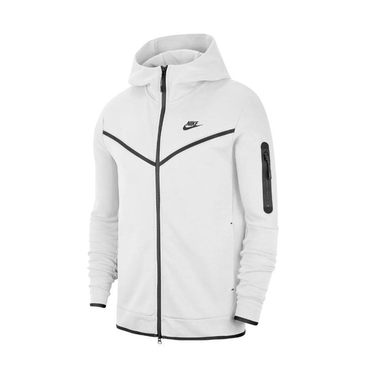 Chamarra Nike Tech Fleece Blanca