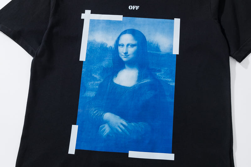 Playera Off-White Mona Lisa