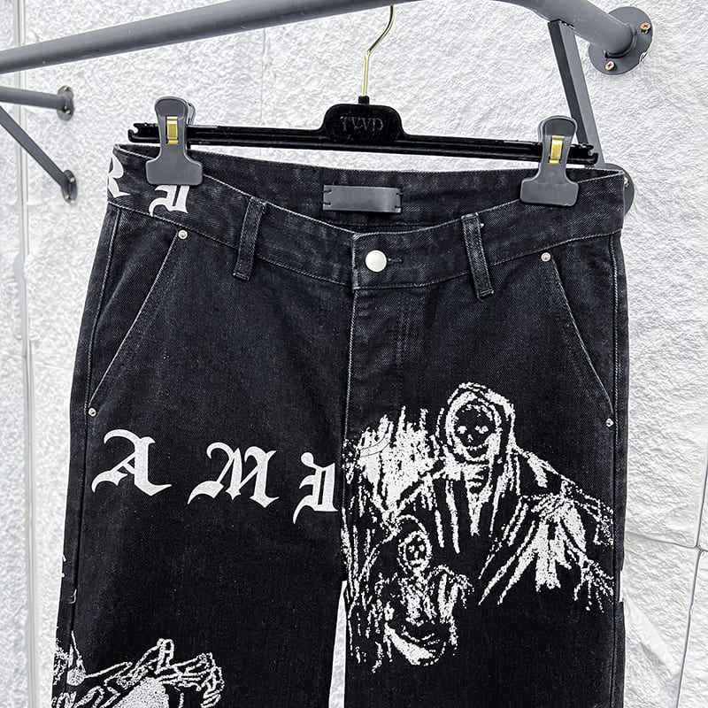 Pantalón Amiri Jeans Preta