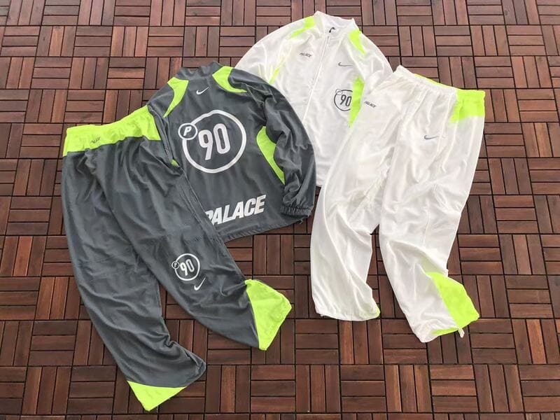 Conjunto Palace x Nike Track Total P90 Grey