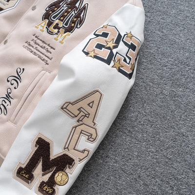Chamarra Varsity Off-White x AC Milan