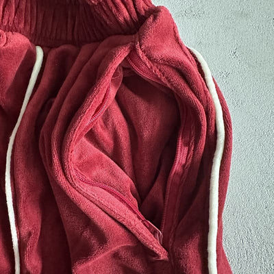 Conjunto Corteiz Veludo Rojo