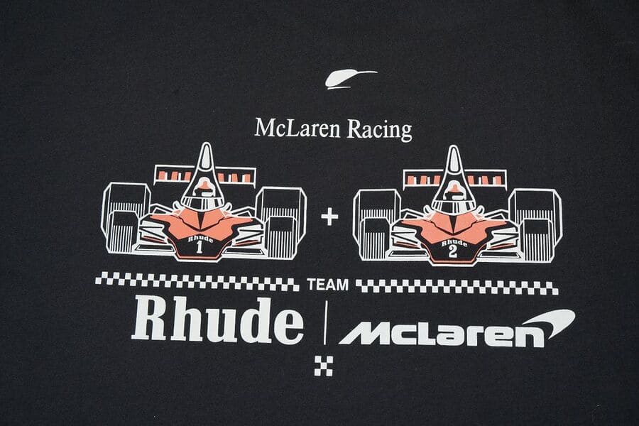 Playera Rhude x McLaren Car