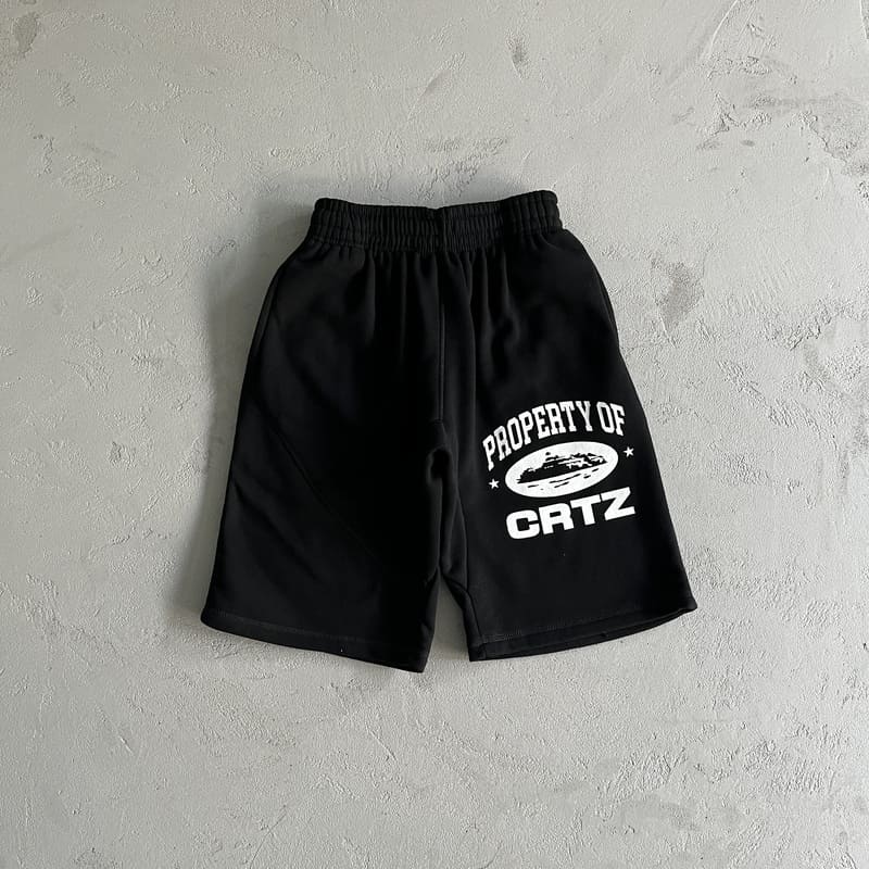 Conjunto Corteiz Shorts Negro