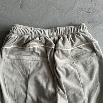 Conjunto Corteiz Veludo Gris