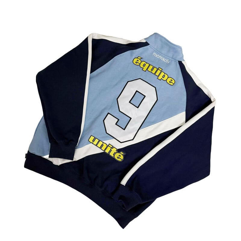 Chamarra Supreme Equipe Half Zip Azul