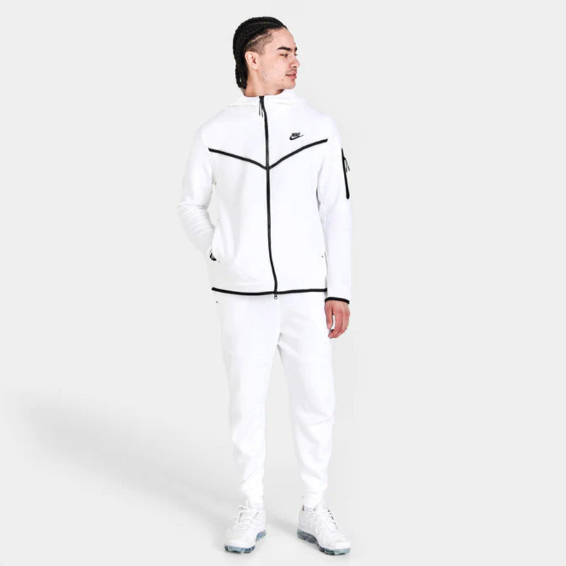 Conjunto Nike Tech Fleece Blanco